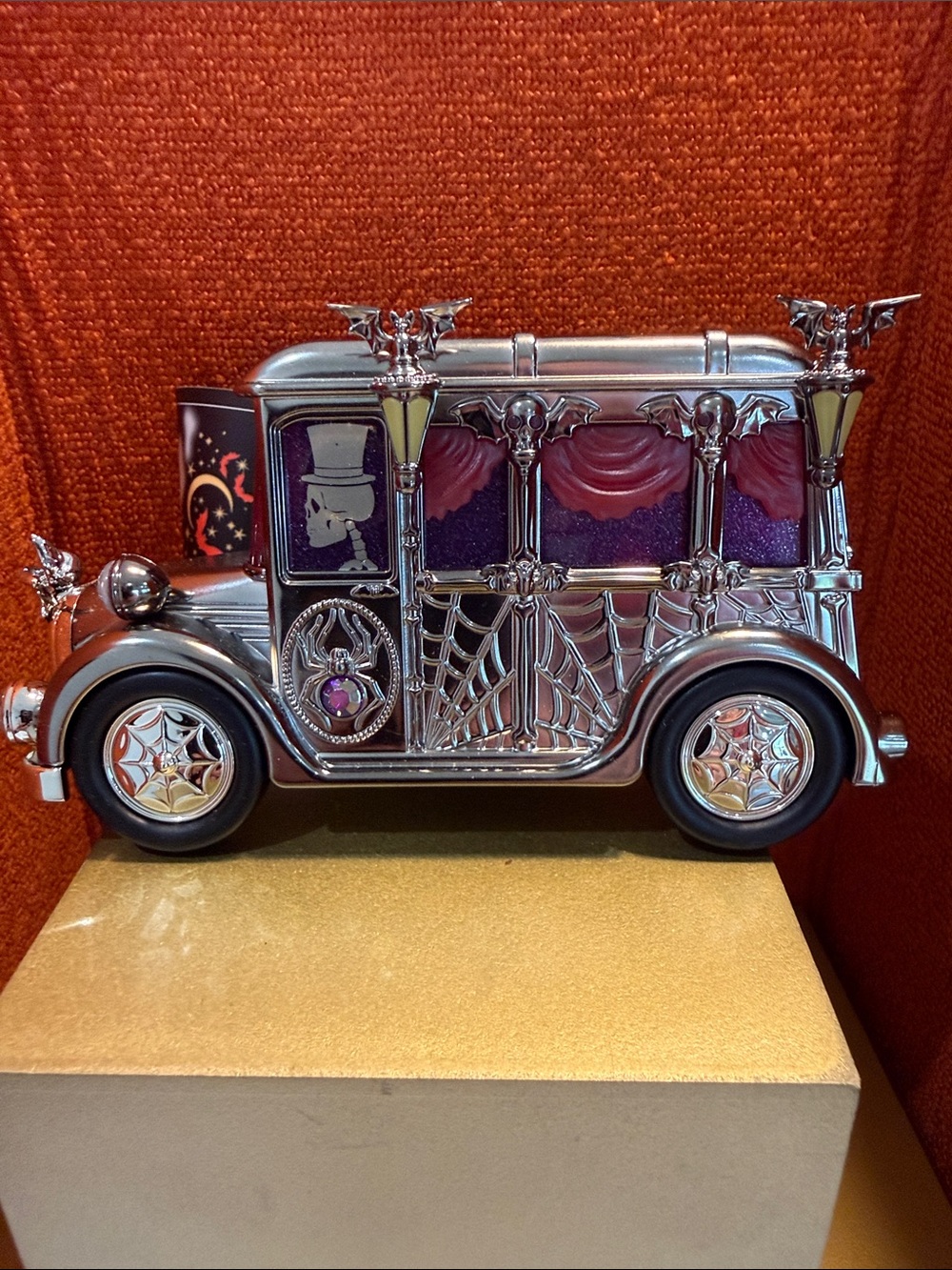 BBW SPOOKY HEARSE LIGHT UP TRI-PROJECTOR WALLFLOWER PLUG-IN NWT